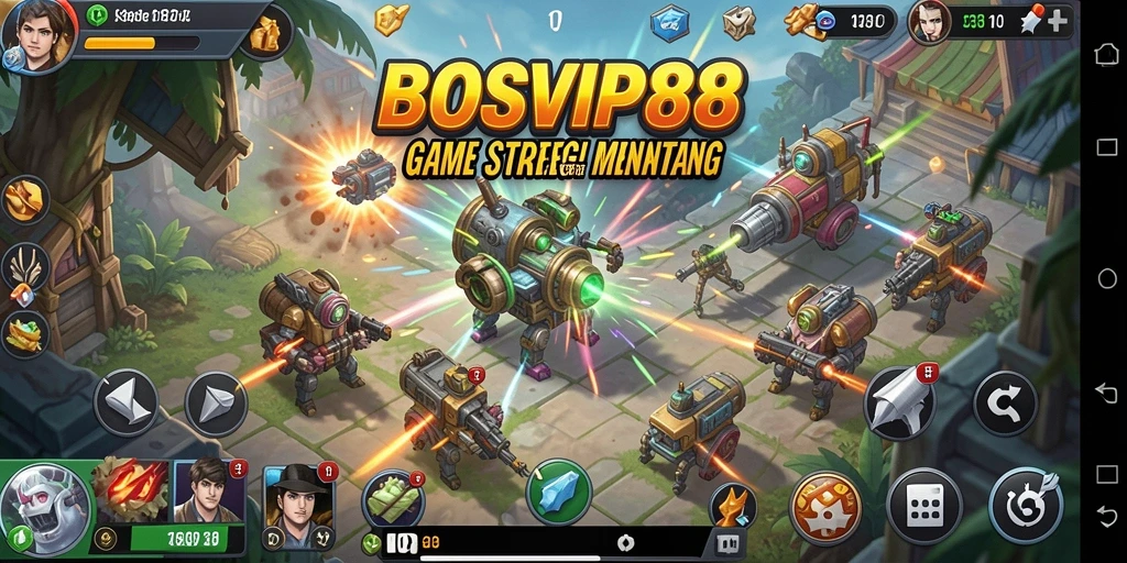 Tampilan gameplay seru dari BOSVIP88 yang penuh strategi.