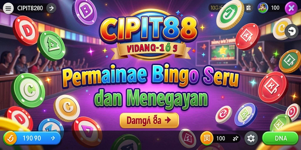 Gameplay seru Bingo di CIPIT88 dengan pemain yang aktif.