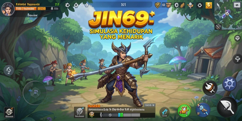 Tampilan gameplay <strong>JIN69</strong> yang realistis dan imersif.