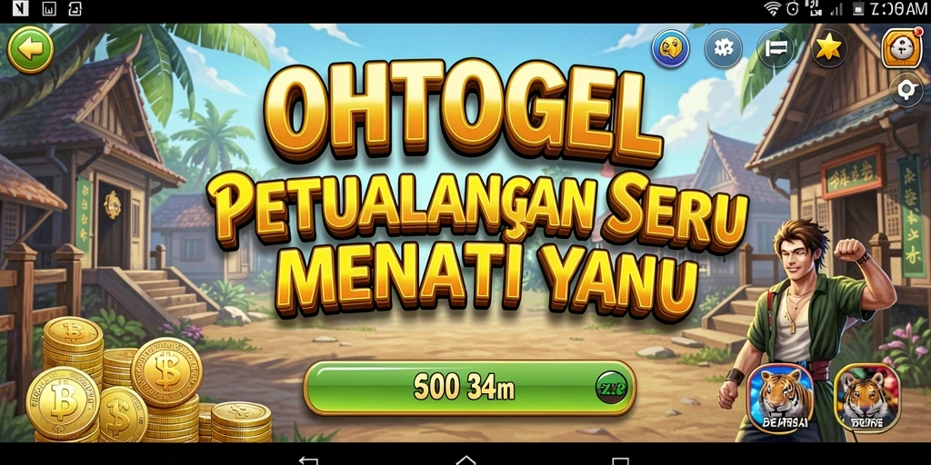 Tampilan gameplay seru dari OHTOGEL dengan petualangan yang mendebarkan.