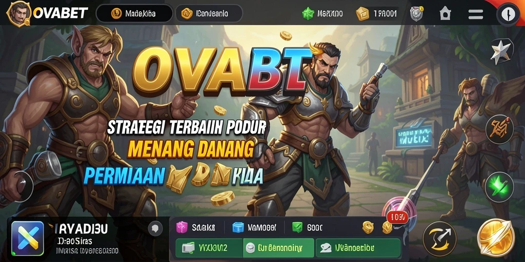 Tampilan menarik gameplay OVABET yang memukau.