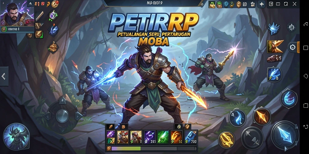 Tampilan gameplay seru dan menegangkan di PETIRRP.
