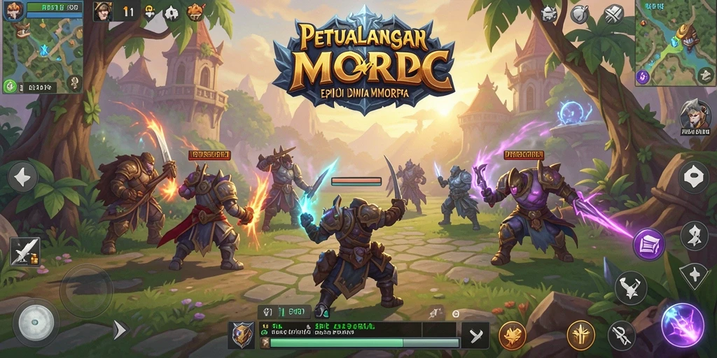 Gameplay epik PG11 dengan dunia yang luas dan penuh tantangan.