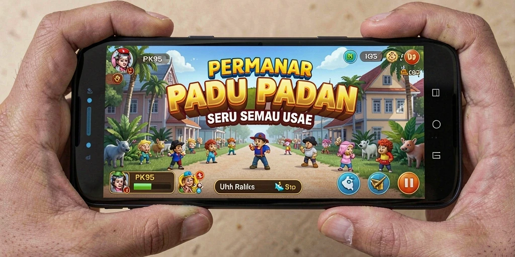 Gameplay seru dan menantang dalam PK95 yang penuh warna.