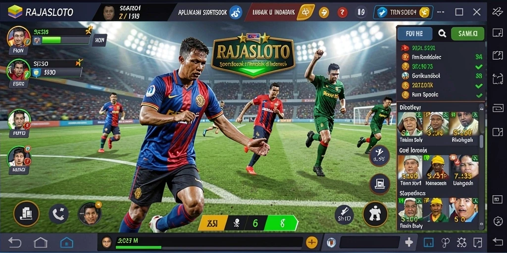 Screenshot utama RAJASLOTO menampilkan antarmuka taruhan yang menarik.