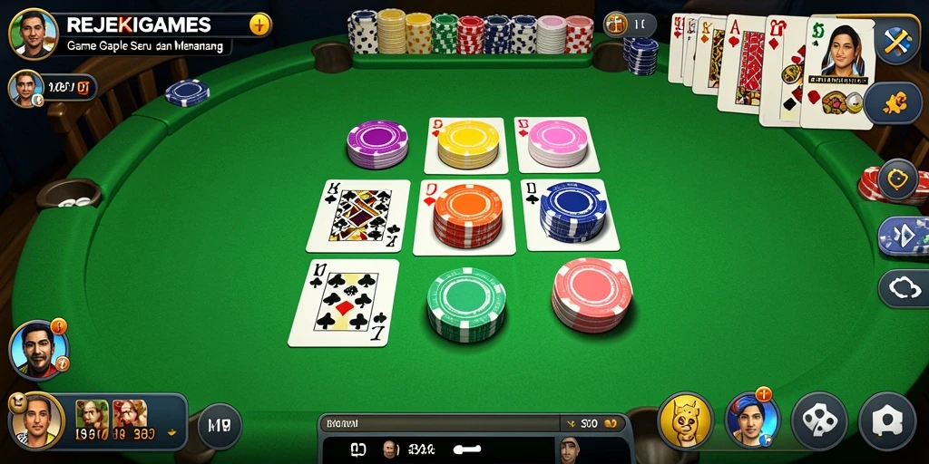 Tampilan gameplay REJEKIGAMES yang seru dan interaktif.