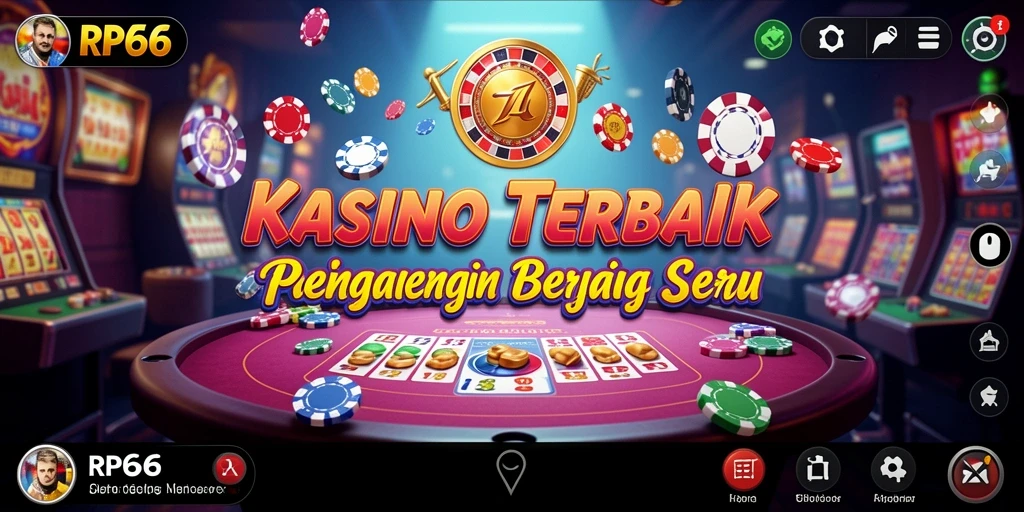 Screenshot gameplay RP66 menampilkan keseruan permainan Kasino yang menarik.