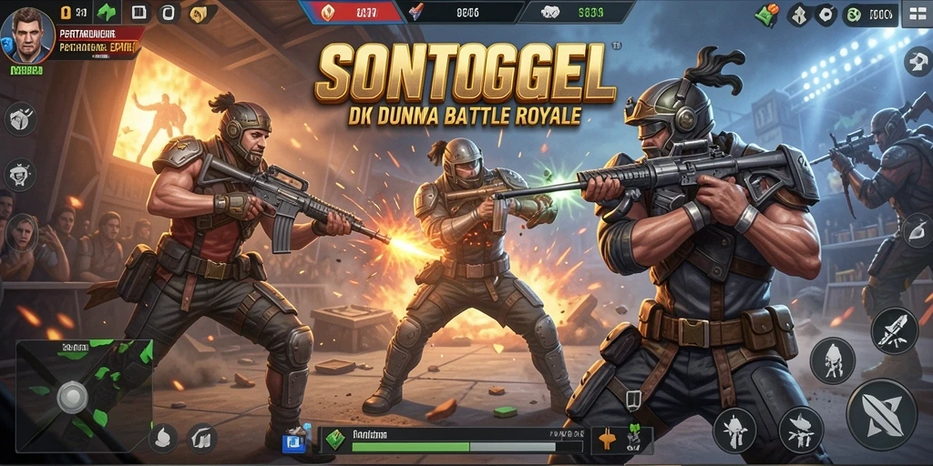 Pengalaman mendebarkan dalam pertempuran Battle Royale di SONTOGEL.