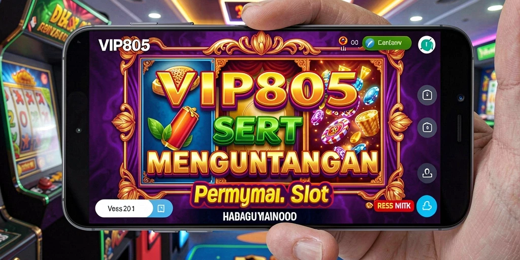 Tampilan menarik dari gameplay slot VIP805 yang menyenangkan.